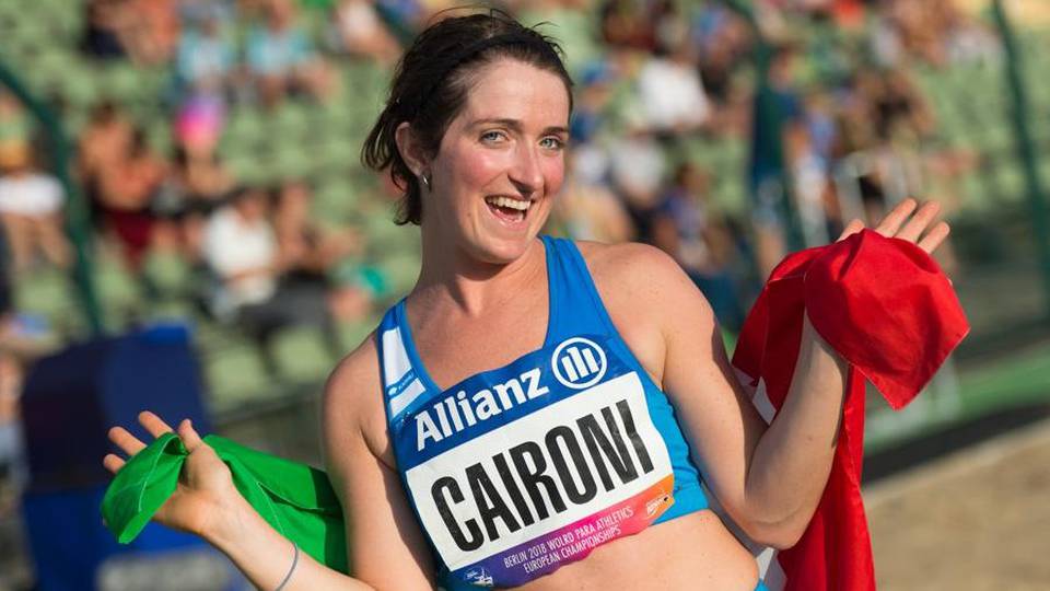 Caironi regina anche nei 100 metri Europei Paralimpici è il secondo oro Caironi regina anche nei 100 metri Europei Paralimpici è il secondo oro