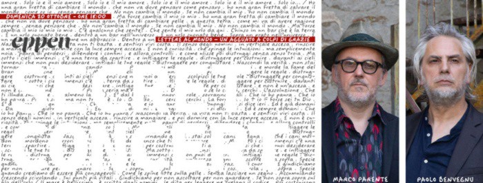 Paolo Benvegnù e Marco Parente continuano a scrivere Lettere ...