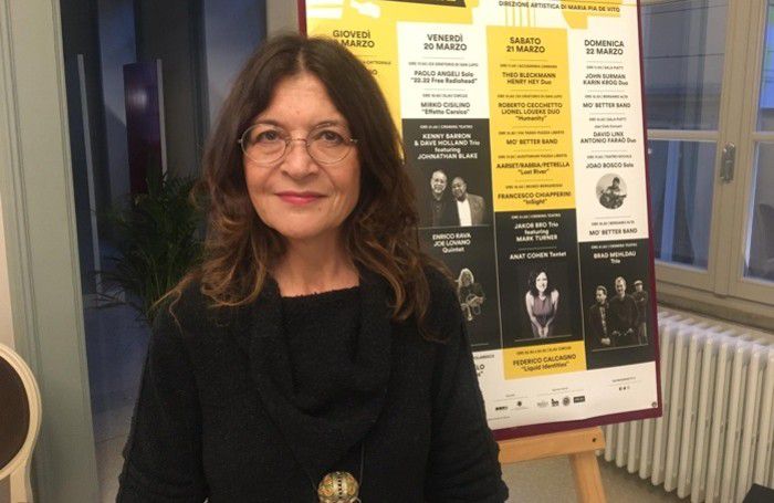 Maria Pia De Vito direttrice artistica  di BergamoJazz 2020