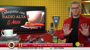 COLAZIONE CON RADIO ALTA