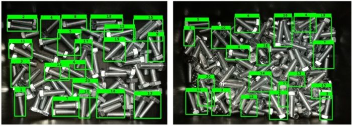 FASTEN,  RICONOSCERE E RIORDINARE LE VITI PER TIPO: Rappresenta la nuova frontiera di ricerca e di sviluppo oltre che per l’impresa Fasten, anche per i ricercatori di Intellimech, dell’intelligenza artificiale nell’industria: la messa a punto di un algoritmo che riconosca le viti senza l’aiuto di immagini di riferimento acquisite in precedenza.