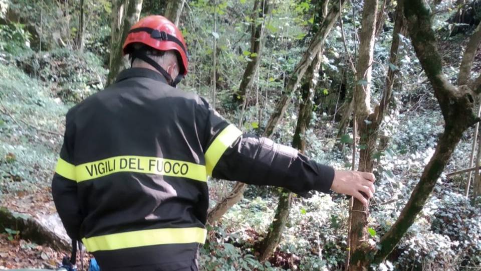 Cade in mountain-bike nel bosco Gamba rotta per un 41enne di Zogno Cade in mountain-bike nel bosco Gamba rotta per un 41enne di Zogno