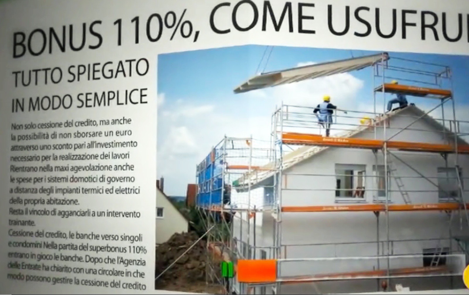 Bonus 110% e condomini: questa sera la nuova trasmissione sulle domande dei lettori