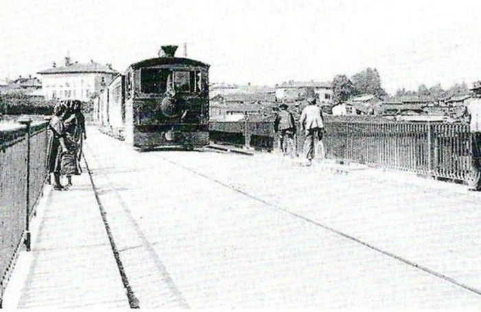 Sul ponte di Trezzo