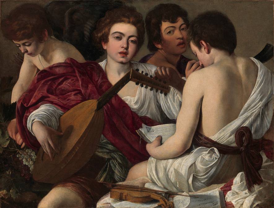 Michelangelo Merisi, detto il Caravaggio, “I musici”