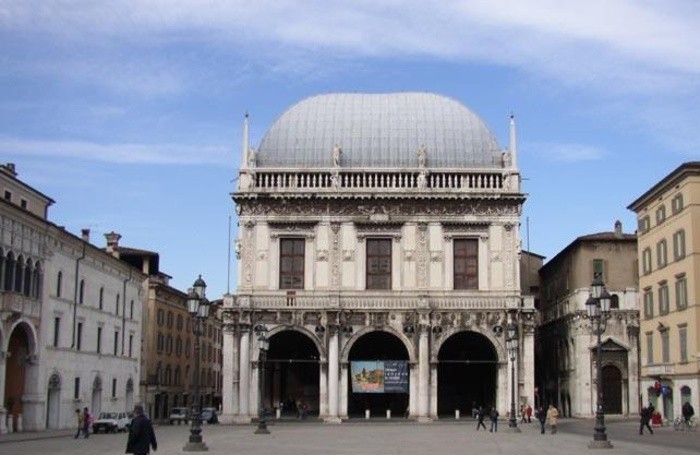 Palazzo del Comune in piazza della Loggia a Brescia