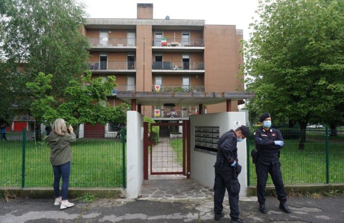 La palazzina di via Gardenie 4 a Sforzatica di Dalmine