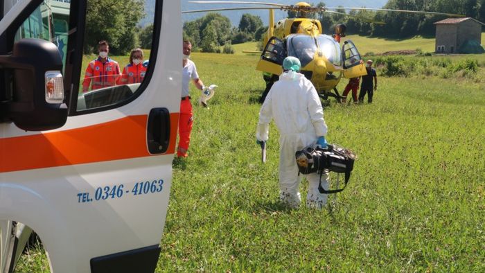 Val Seriana e di Scalve, cadute e malori Elisoccorso, sei interventi in ...