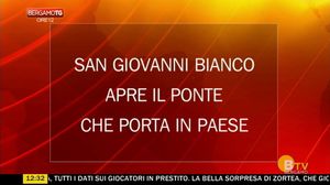 BERGAMO TG ORE12