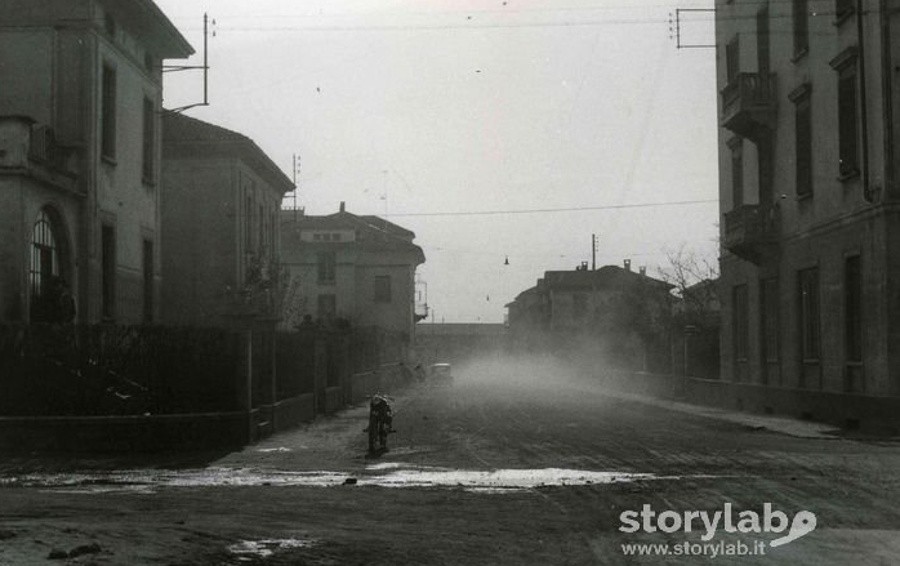 Via Carnovali negli anni Cinquanta