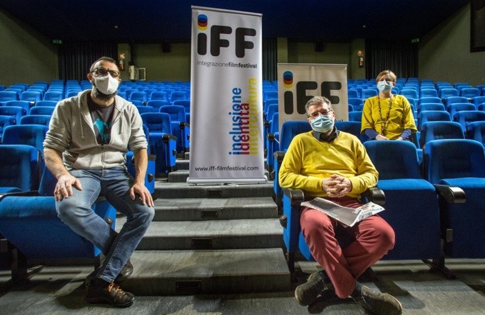 Laura Resta - coop. Ruah Giancarlo Domenghini - direttore IFF Sergio Visinoni - di Lab 80 film