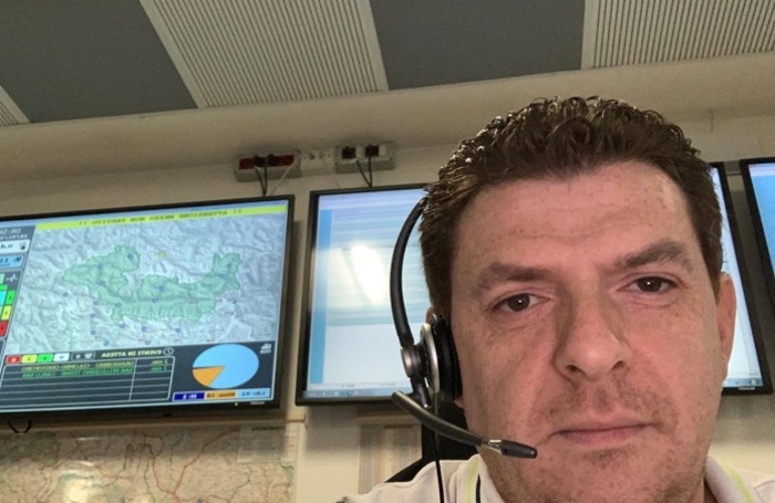 Diego Bianco, 46 anni, soccorritore del 118 Bergamo