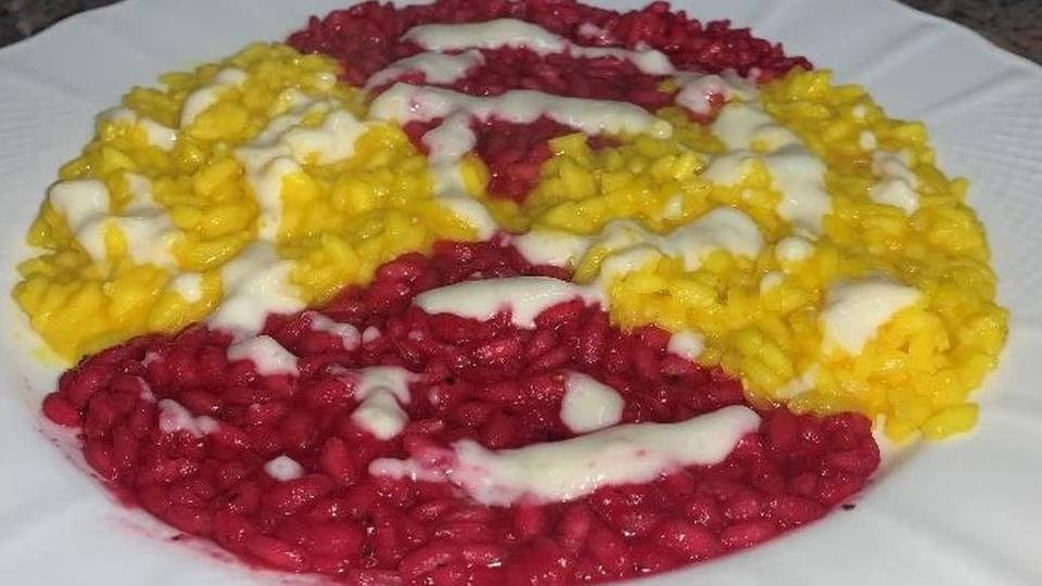I colori di Bergamo nel risotto allo strachitunt I colori di Bergamo nel risotto allo strachitunt
