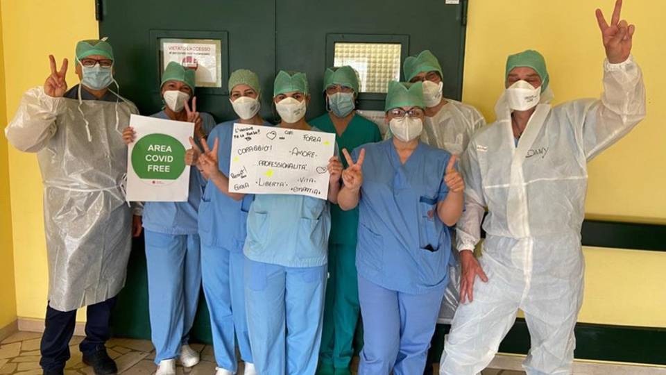 Tutto il Policlinico San Pietro Covid-free: non succedeva da 9 mesi Tutto il Policlinico San Pietro Covid-free: non succedeva da 9 mesi