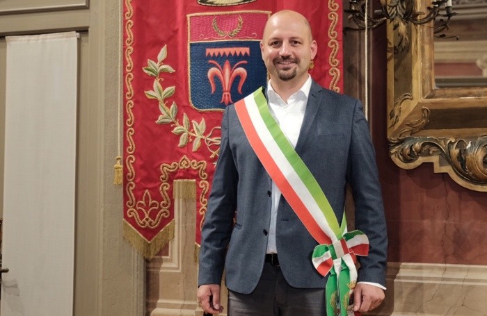 Camillo Bertocchi è stato rieletto sindaco di Alzano. I festeggiamenti.