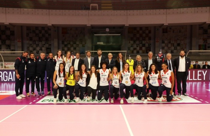 presentazione ufficiale VOLLEY BERGAMO 1991