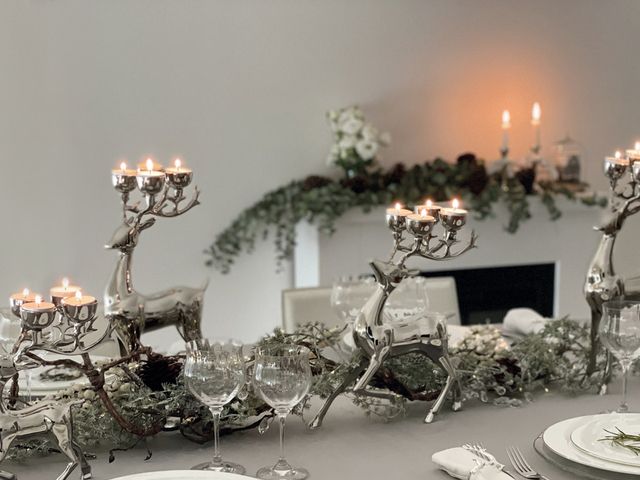Vivi a Fiori: la tavola d’inverno quest’anno è elegante e scintillante
