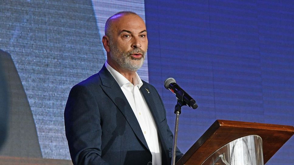 Fabrizio Sala durante il congresso alla Fiera di Treviglio Fabrizio Sala durante il congresso alla Fiera di Treviglio