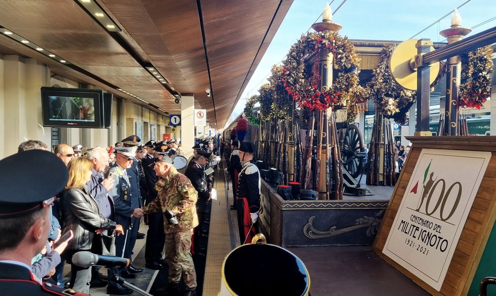 Il treno della memoria nella tappa a Bergamo Il treno della memoria nella tappa a Bergamo