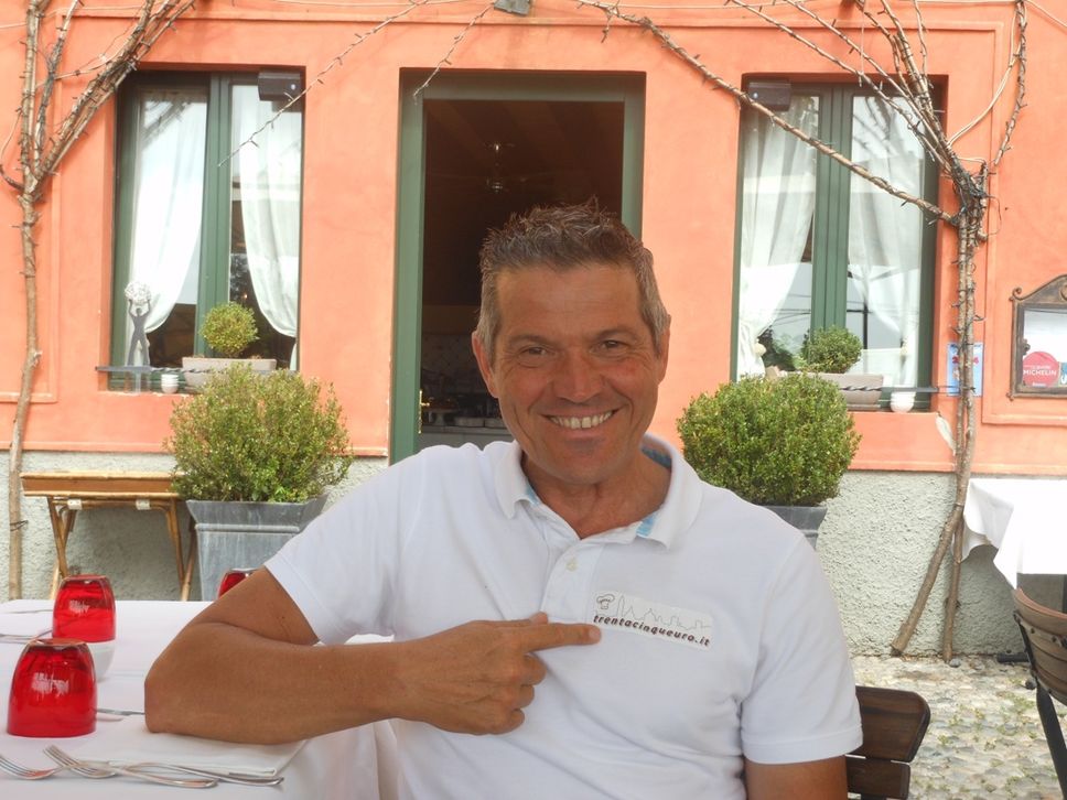 Beppe Acquaroli del Baretto di San Vigilio