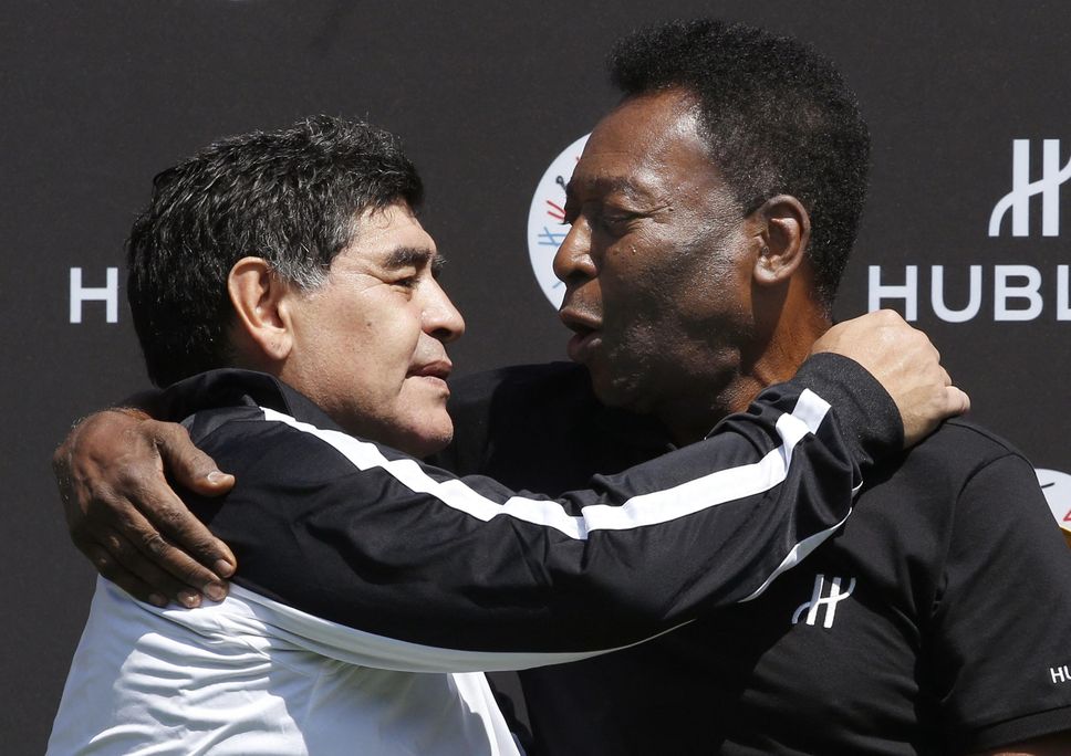 Con Maradona nel 2016