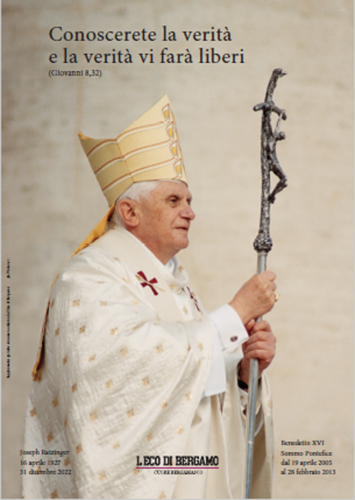 La foto di Papa Benedetto XVI