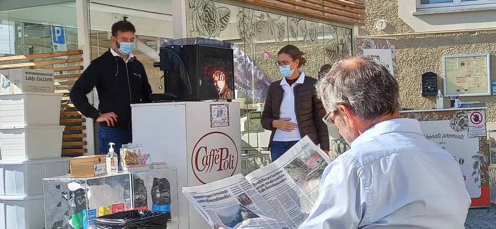L’Eco café a Bianzano, ottobre 2021