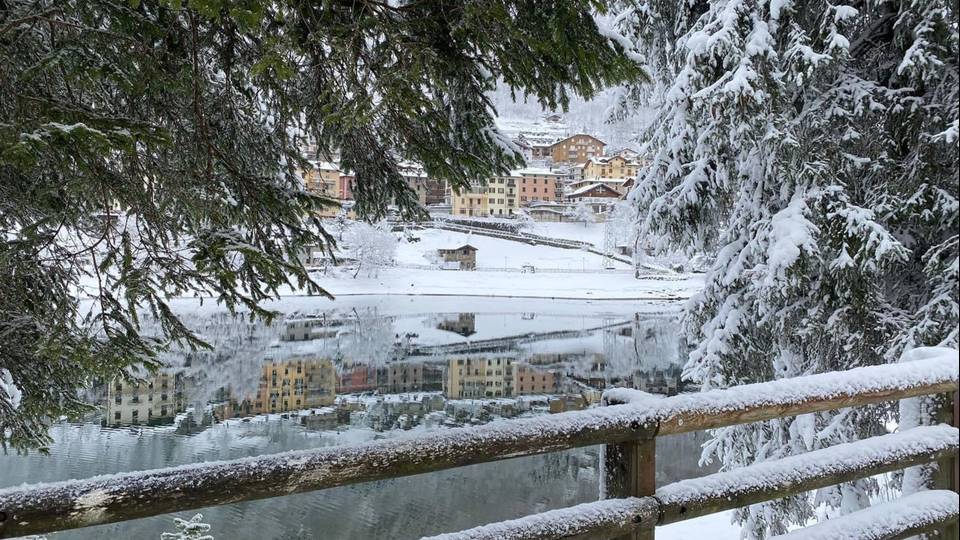 La neve in aprile continua a sorprendere: fiocchi bianchi anche a 600 metri - Le foto e i video La neve in aprile continua a sorprendere: fiocchi bianchi anche a 600 metri - Le foto e i video