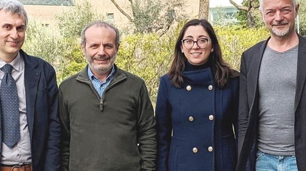 Brevetto dell’Università degli Studi di Perugia  sul palco a EXPO Dubai