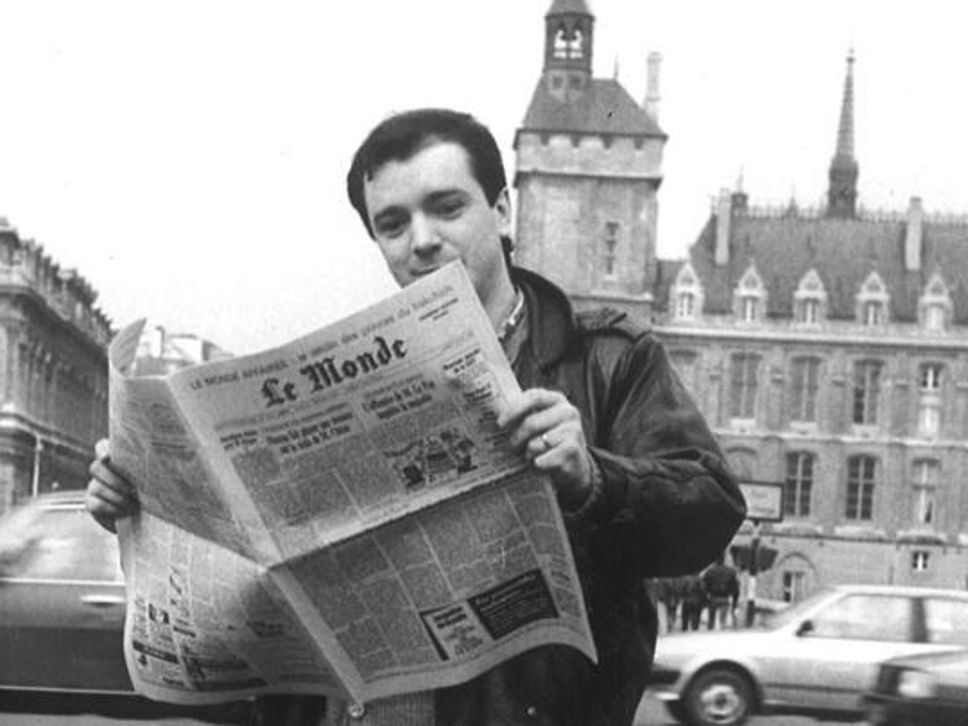 Narciso Manenti in una vecchia immagine durante la latitanza in Francia