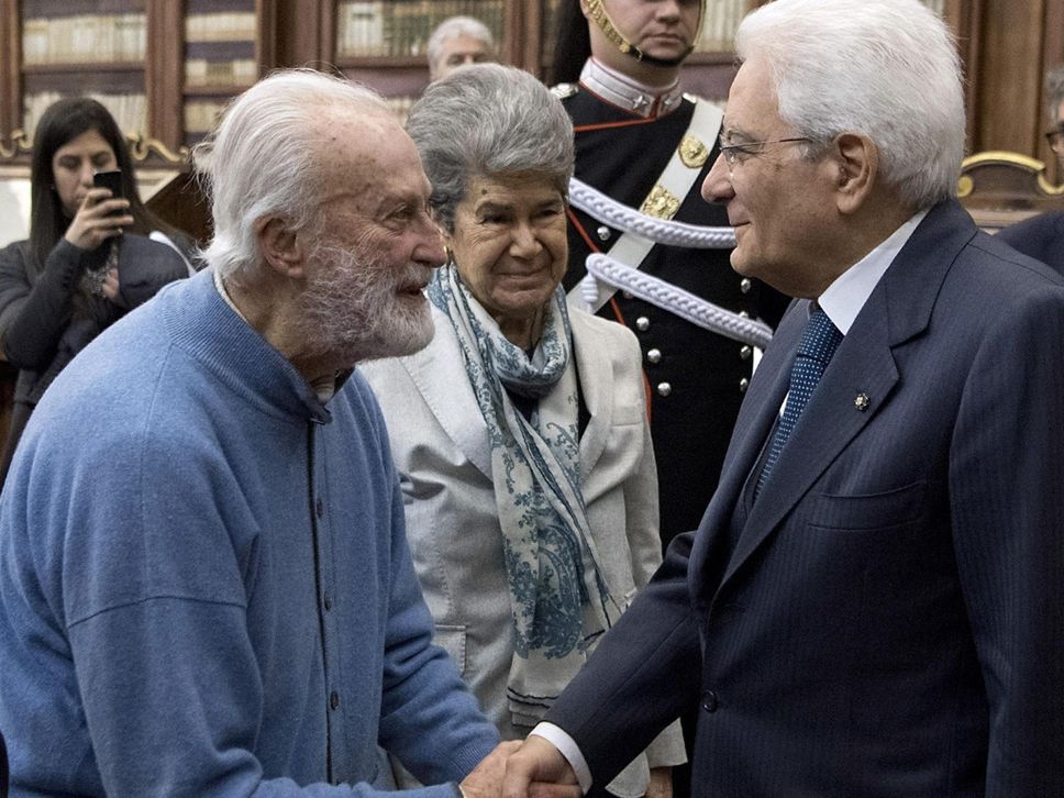 Con il presidente Mattarella