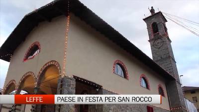 A Leffe sono i giorni della festa di San Rocco A Leffe sono i giorni della festa di San Rocco