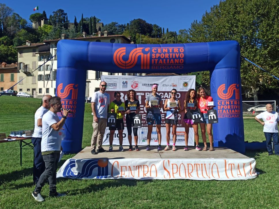 Prime tre coppie classificate gara a coppie - categoria femminile