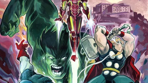 Gli Avengers firmati A. Locatelli