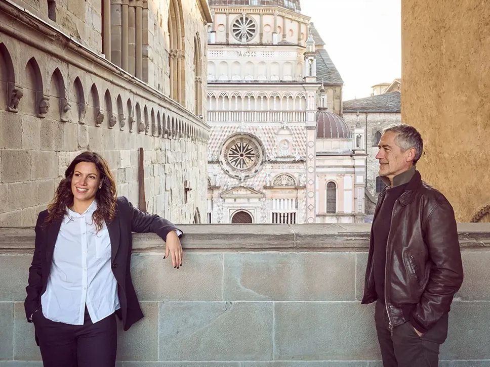 Giulia Bolgiani (Bs) e Guido Scudeletti (Bg) in Città Alta