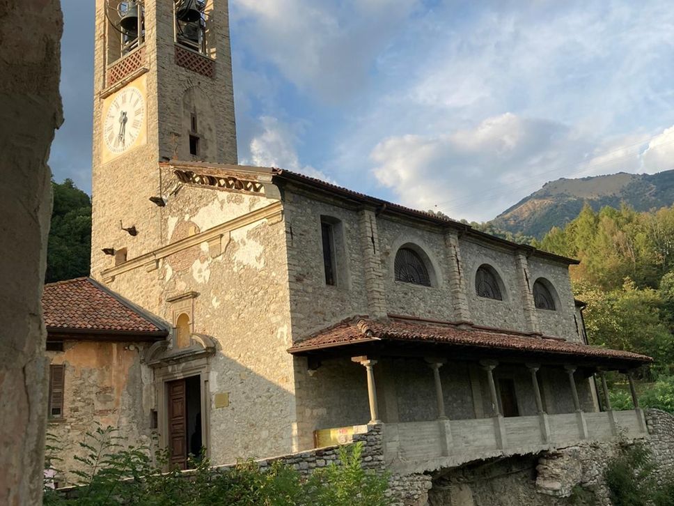 Il complesso di San Michele, a Tore de’ Busi