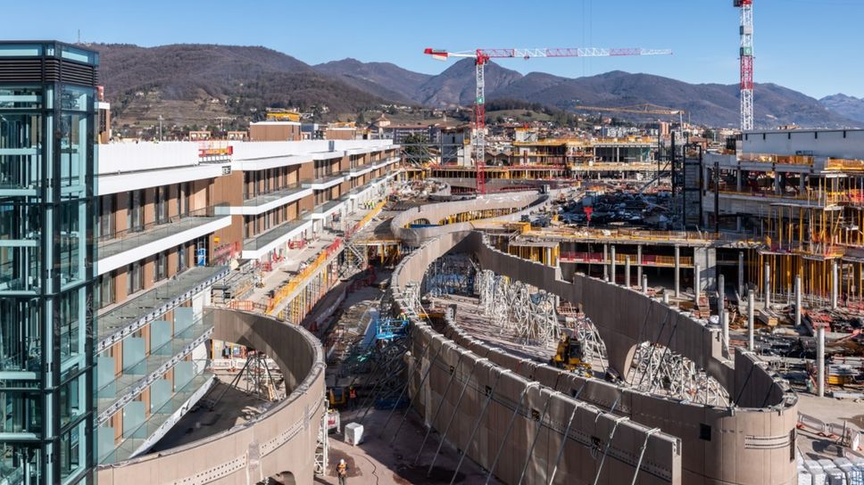 Il cantiere di Chorus Life Il cantiere di Chorus Life