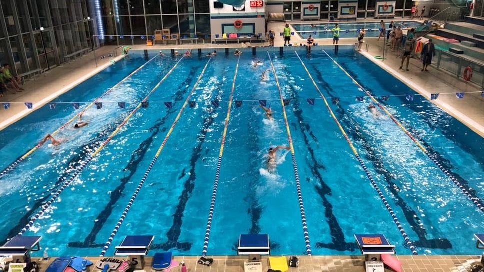 La piscina del centro sportivo di Brembate Sopra