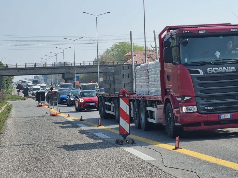 Il traffico nella mattinata