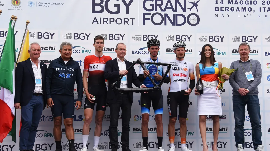 La premiazione di Manuel Senni