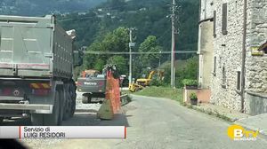 Sant'Omobono: si allarga la strada per la Cornabusa