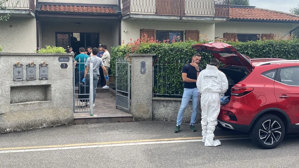 Una fase delle operazioni