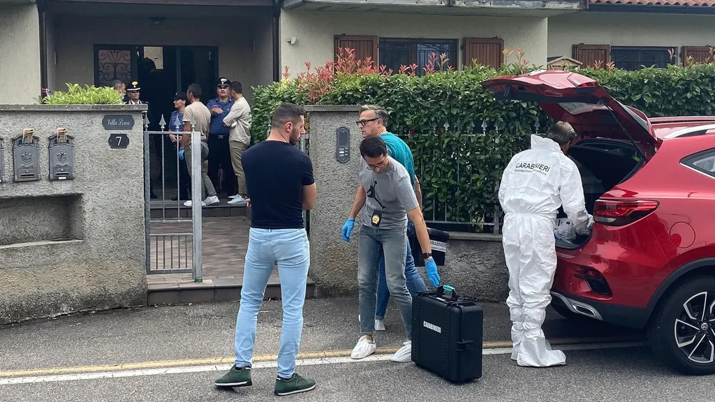 Una fase delle operazioni