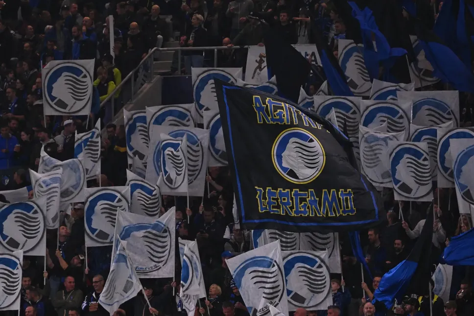 Il tifo atalantino allo stadio