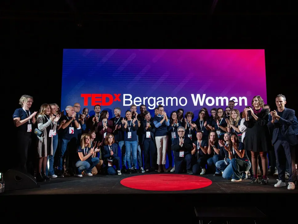 Foto di gruppo del TedxBergamo