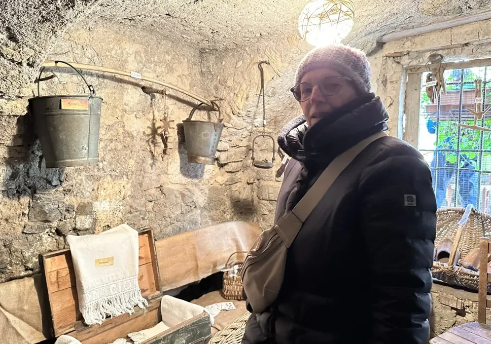 La signora Lucia nel siltèr