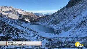 Valcanale, all'Alpe Corte, uno dei preziosi Rifugi d'iverno della Lombardia