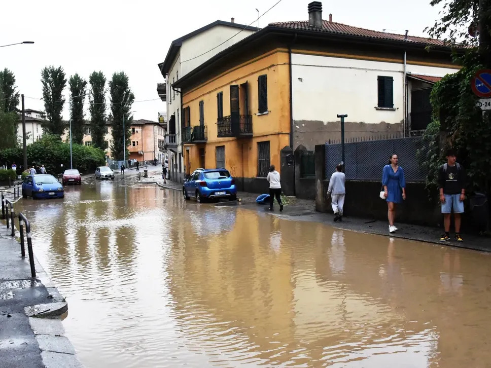 I danni causati dall’alluvione del 9 settembre