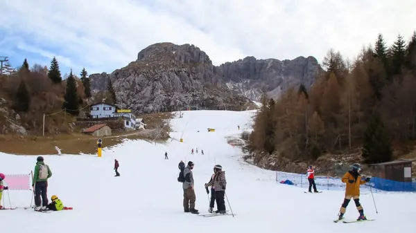 Sciatori ai Piani di Bobbio ieri