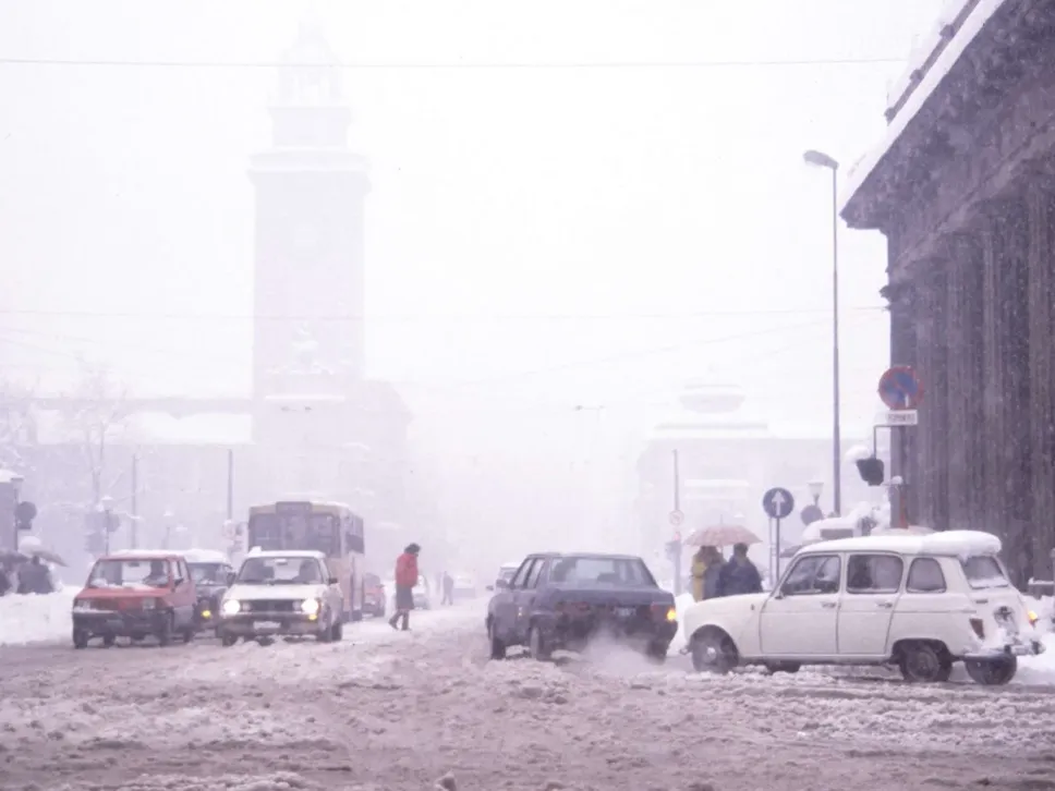 Neve a Porta Nuova